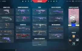 CONTA DE VALORANT COM SKINS ANTIGAS!