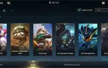 WILD RIFT GRÃO MESTRE; {4LENDÁRIAS}; PASSE ON; 33 SKINS