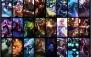 conta league of legends,level 79,55 skins,121 champs