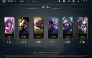 conta league of legends,level 79,55 skins,121 champs
