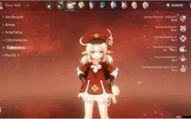 Conta Late Game Xiao, Klee, Venti, ETC ar 54