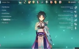 Conta Late Game Xiao, Klee, Venti, ETC ar 54