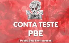 Conta PBE lol