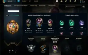 Conta prata 2 com 52 skins e 79 champs