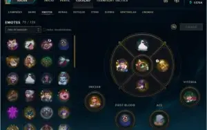 Conta Platina 700 skins All champions