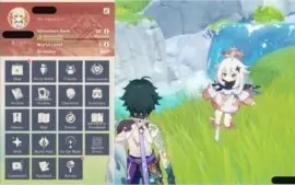 Conta Genshin Impact AR 30 Xiao + Lança de Jade