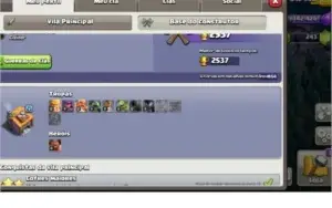 CV 11 CLASH OF CLANS  TOP COM 2 PASSES LINDA DEMAIS