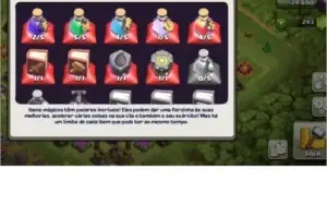 CV 11 CLASH OF CLANS  TOP COM 2 PASSES LINDA DEMAIS