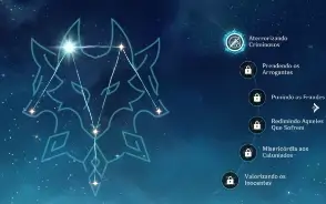 conta genshin AR 58 muitos personagens e armas 5*