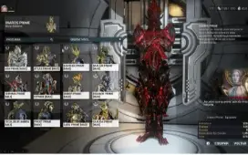 Conta Warframe maestria 24 End Game + skins