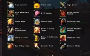 Conta wow com 10 mounts TCG, cm de pandaria e mais.