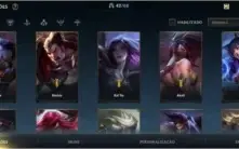 CONTA COM MAIS DE 100 SKINS