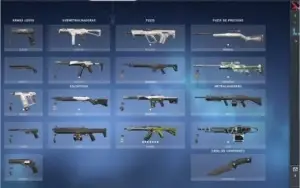 CONTA COM MAIS DE 100 SKINS