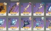 Conta Genshin Ar31 | 2x5* Yoimiya, Qiqi e 2 armas 5*