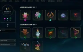 Conta de lol