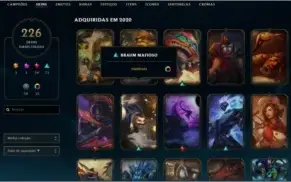 Conta de lol
