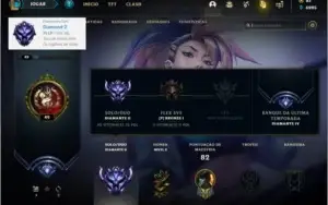 Conta DIAMANTE 2 com 12 skins e 27 champs (75 PDL)