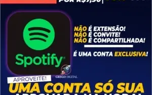 [Promoção] Spotify Plano Premium 30Dias| Aprovado na Hora!