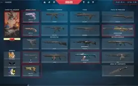 Conta valorant Ouro com 7 Skins