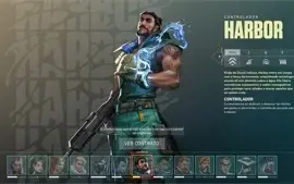Conta valorant Ouro com 7 Skins
