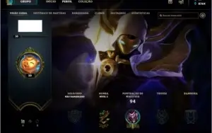 CONTA UNRANKED - LVL 30