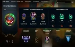 Conta Diamante II com todos campeões