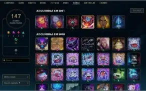 Conta Diamante II com todos campeões