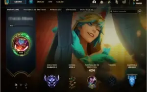 Conta Diamante II com todos campeões