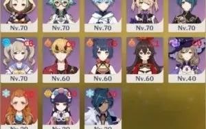 Conta AR58 NA Genshin