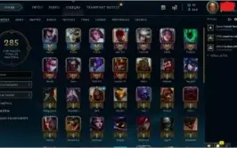 Vendo  minha conta do lol
