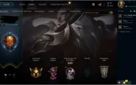 Vendo  minha conta do lol