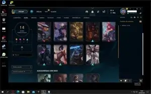 Conta de league of legends!