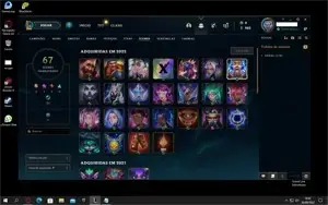 Conta de league of legends!