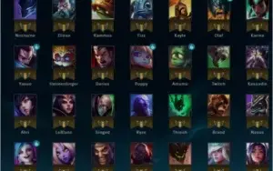 Conta Lol Platina 1 S8 26 skins unranked