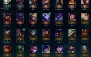 Conta Lol Platina 1 S8 26 skins unranked