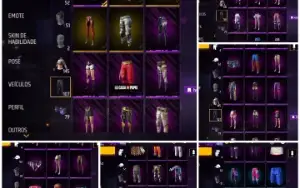 Conta free fire. (Feminina, com 200 reais gastos, antiga)