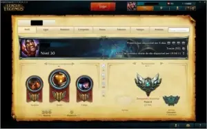 League of Legends account br