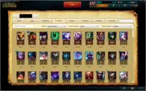 League of Legends account br