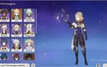 AR30 Albedo C1 + Jean C1 e vários personagens