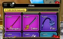 Vendo conta de Roblox no Blox fruit rara
