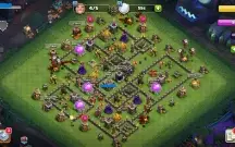 Clash of Clans - CV9 [FULL] 5 construtores + Paisagem + Gema