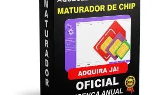 Maturador de Chip(Maturador Whatzapp) Lic.Anual + Vídeo Aula