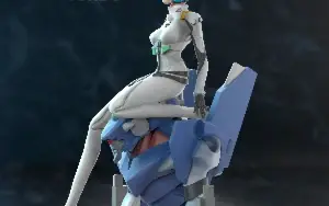 Rei - Evangelion 3D - Arquivo .Stl Para Impressão 3D