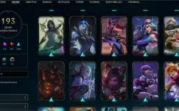 Conta de LOL Muitas Skins
