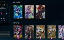 Conta de LOL Muitas Skins