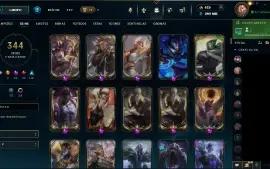 Conta do League of Legends, +R$ 4000 gastos