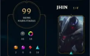 Conta lol, Diamante5 S7, 98 skins, preço negociável.