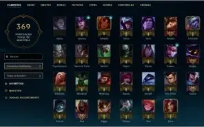 Conta lol unranked