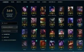 Conta lol unranked