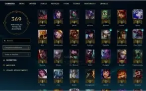 Conta lol unranked